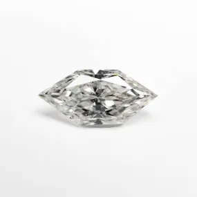 0.92ct 9.70x4.53x3.28mm GIA SI2 H Hexagon Brilliant 24199-01