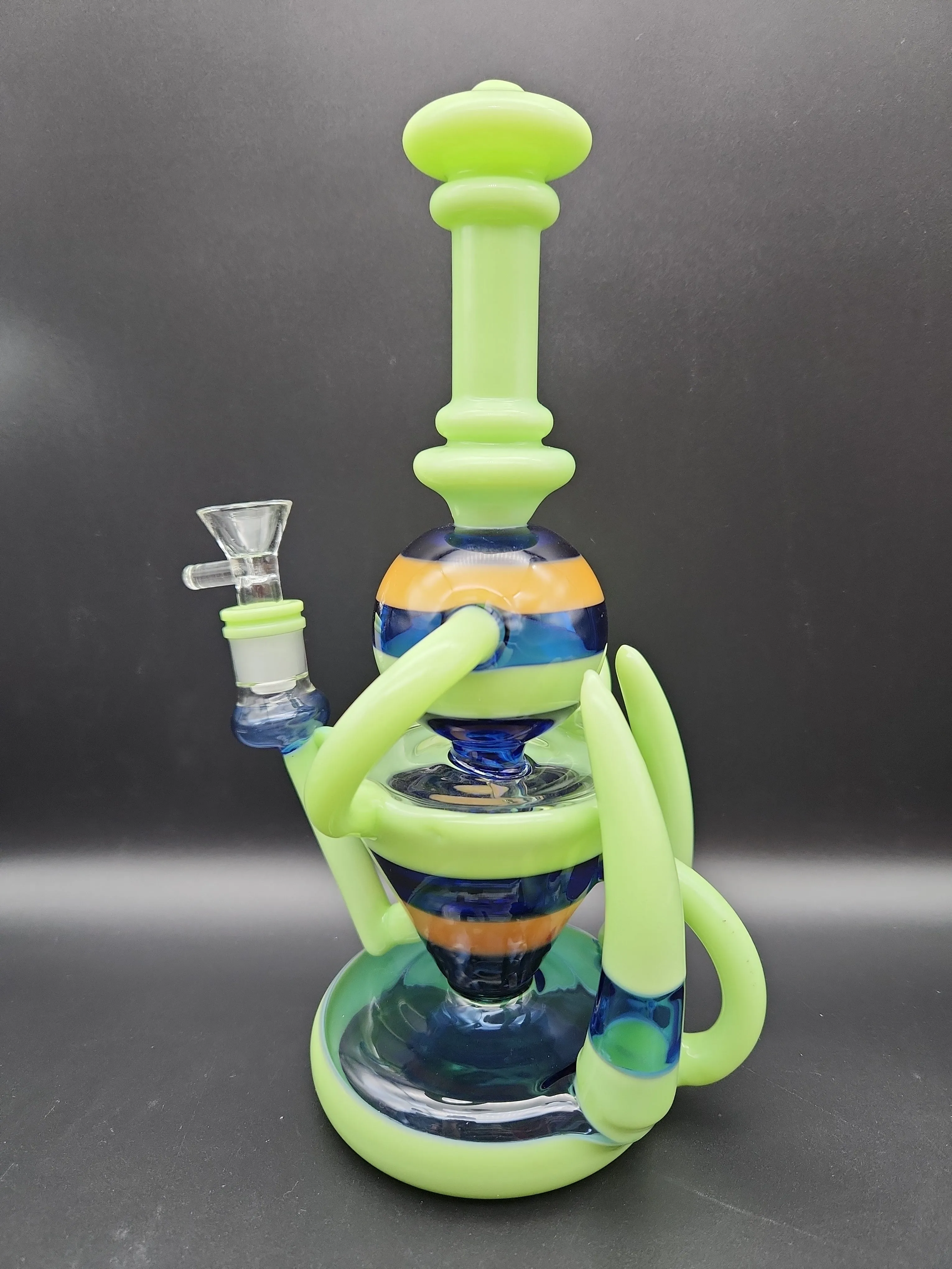 11 Hollowfoot Horn Recycler Water Pipe