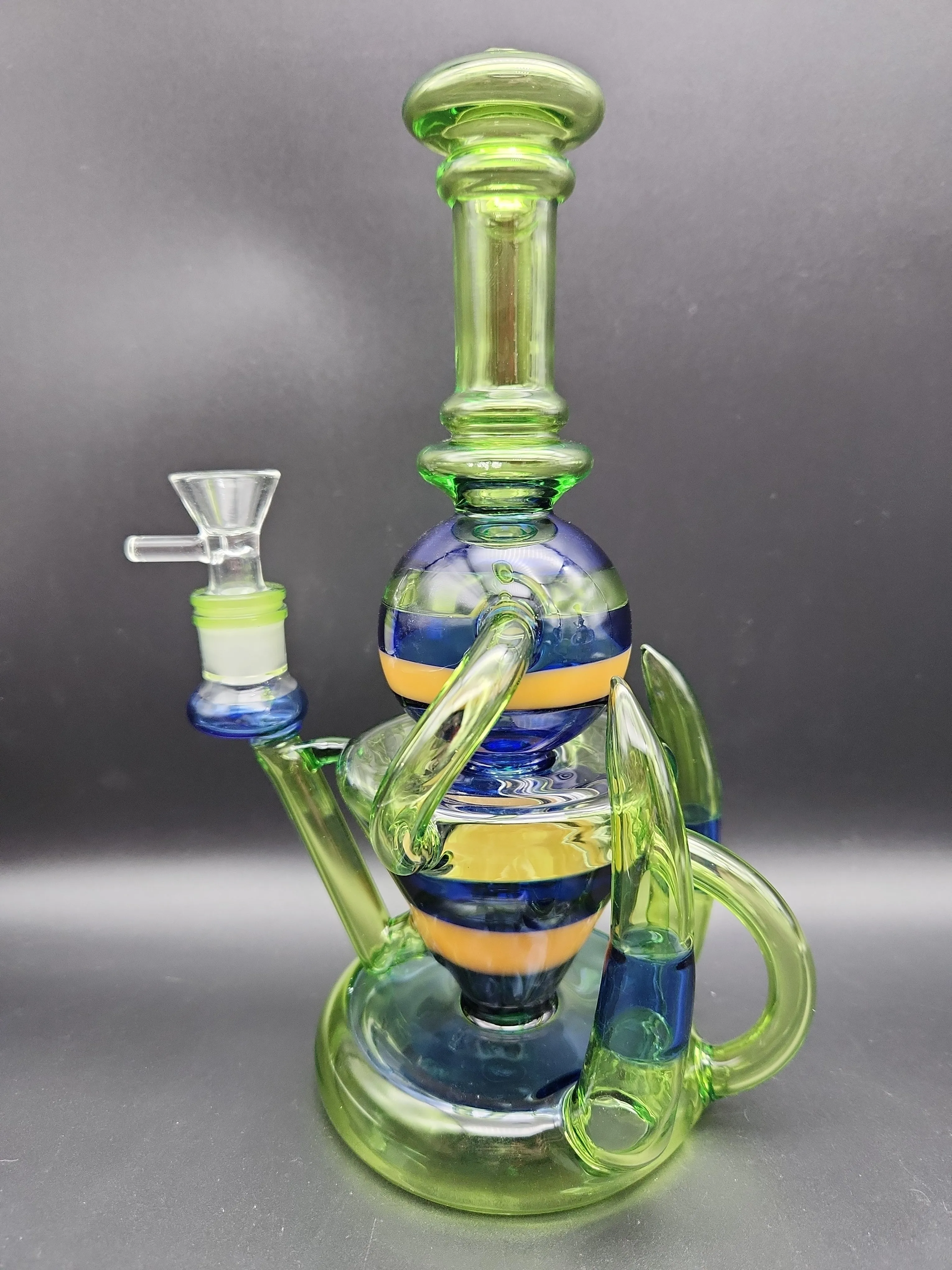 11 Hollowfoot Horn Recycler Water Pipe