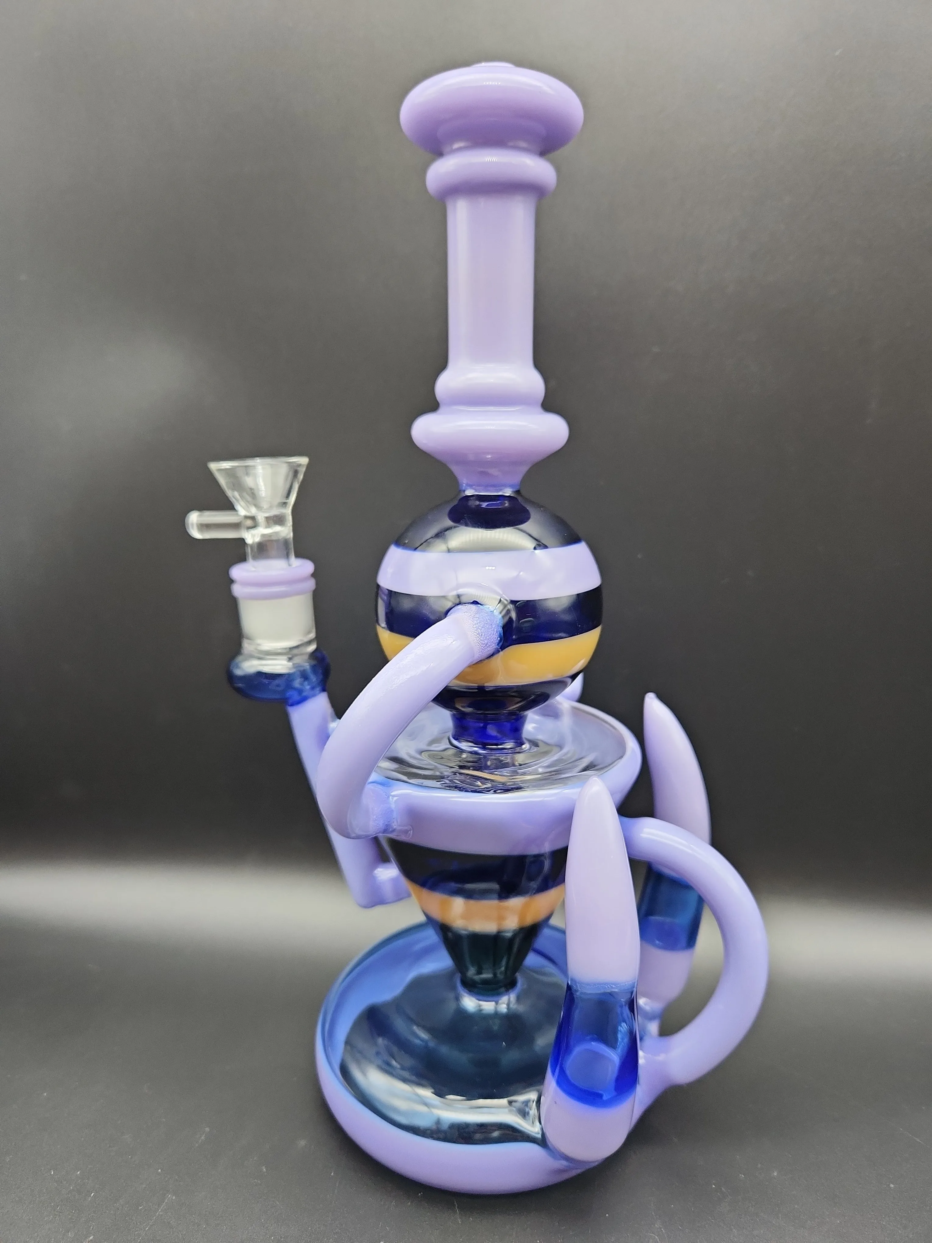 11 Hollowfoot Horn Recycler Water Pipe