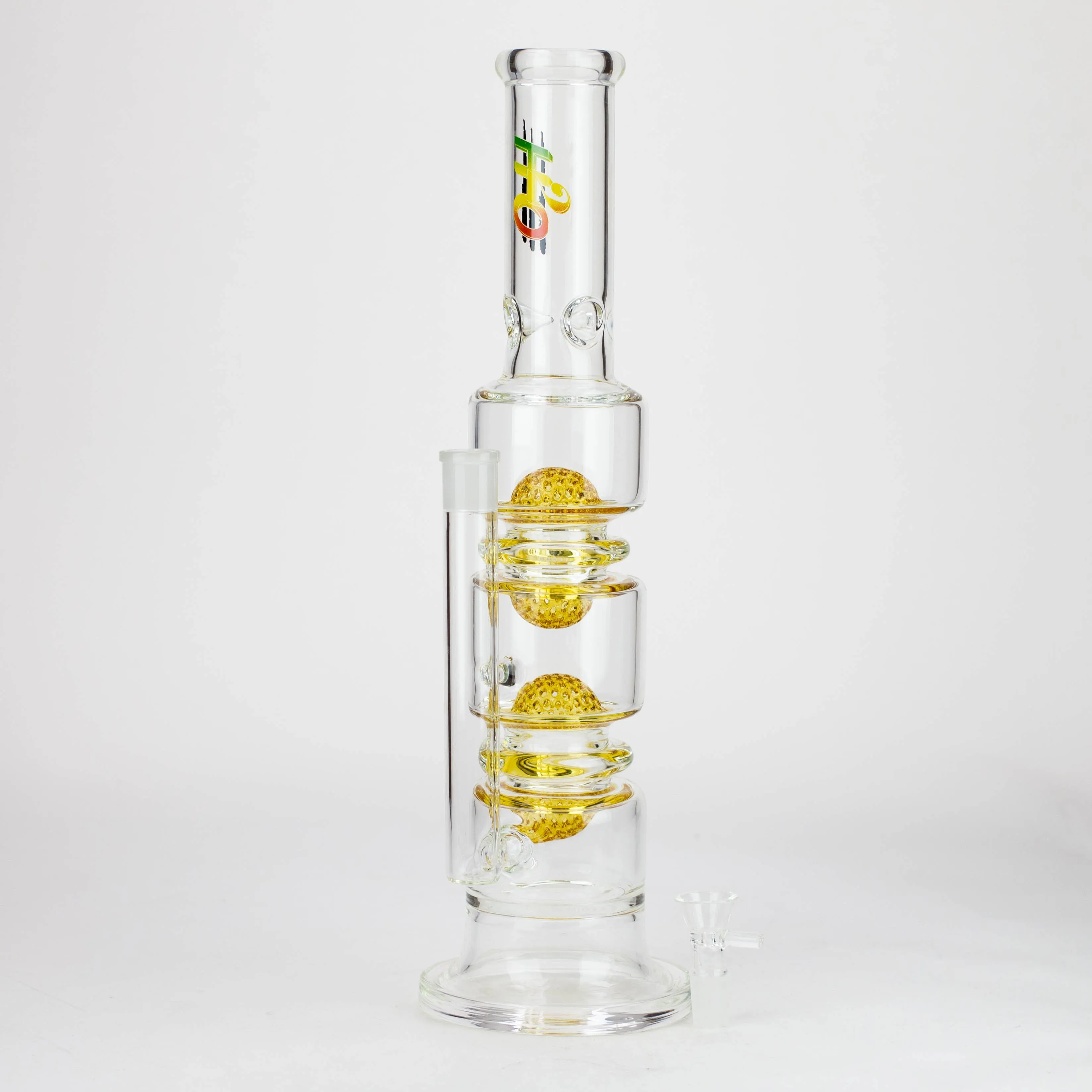 17" Glass water bong