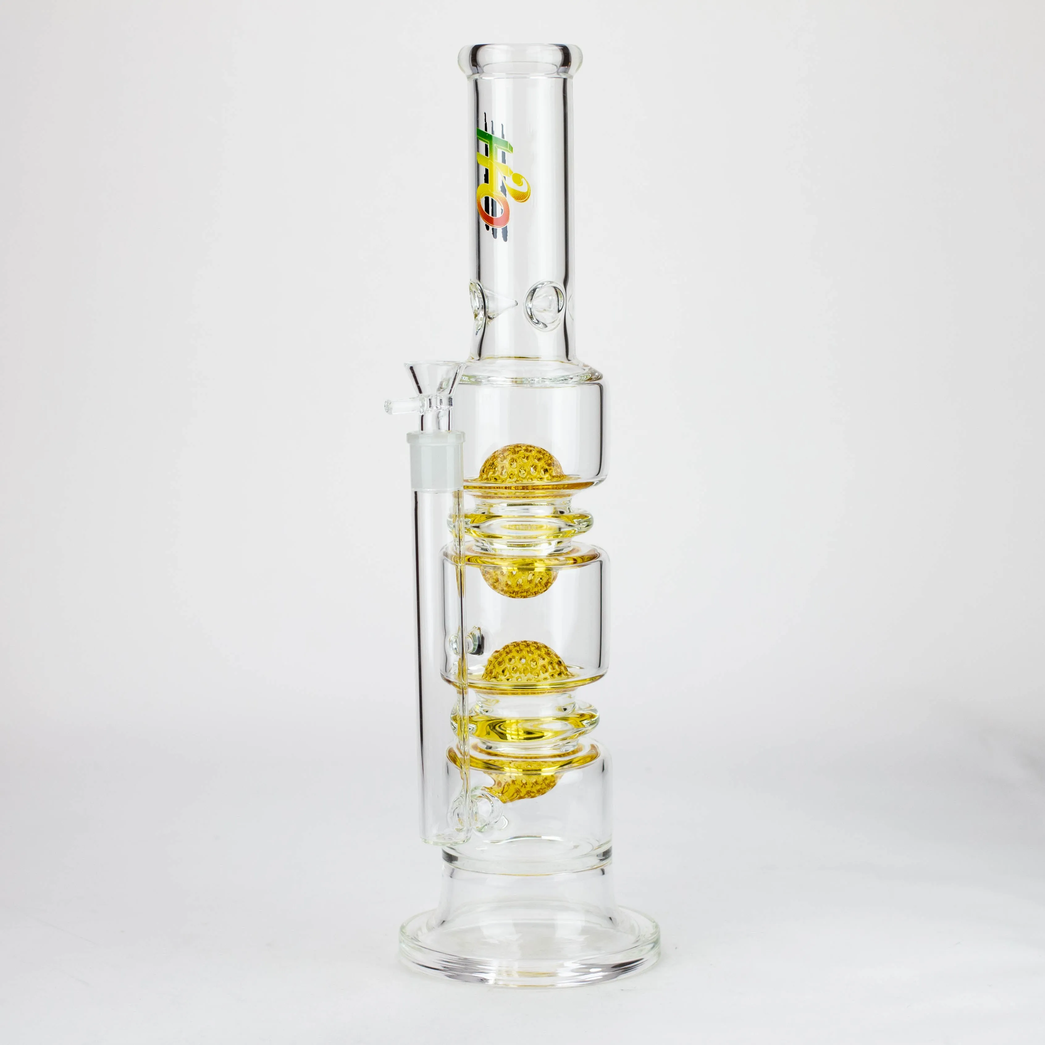 17" Glass water bong