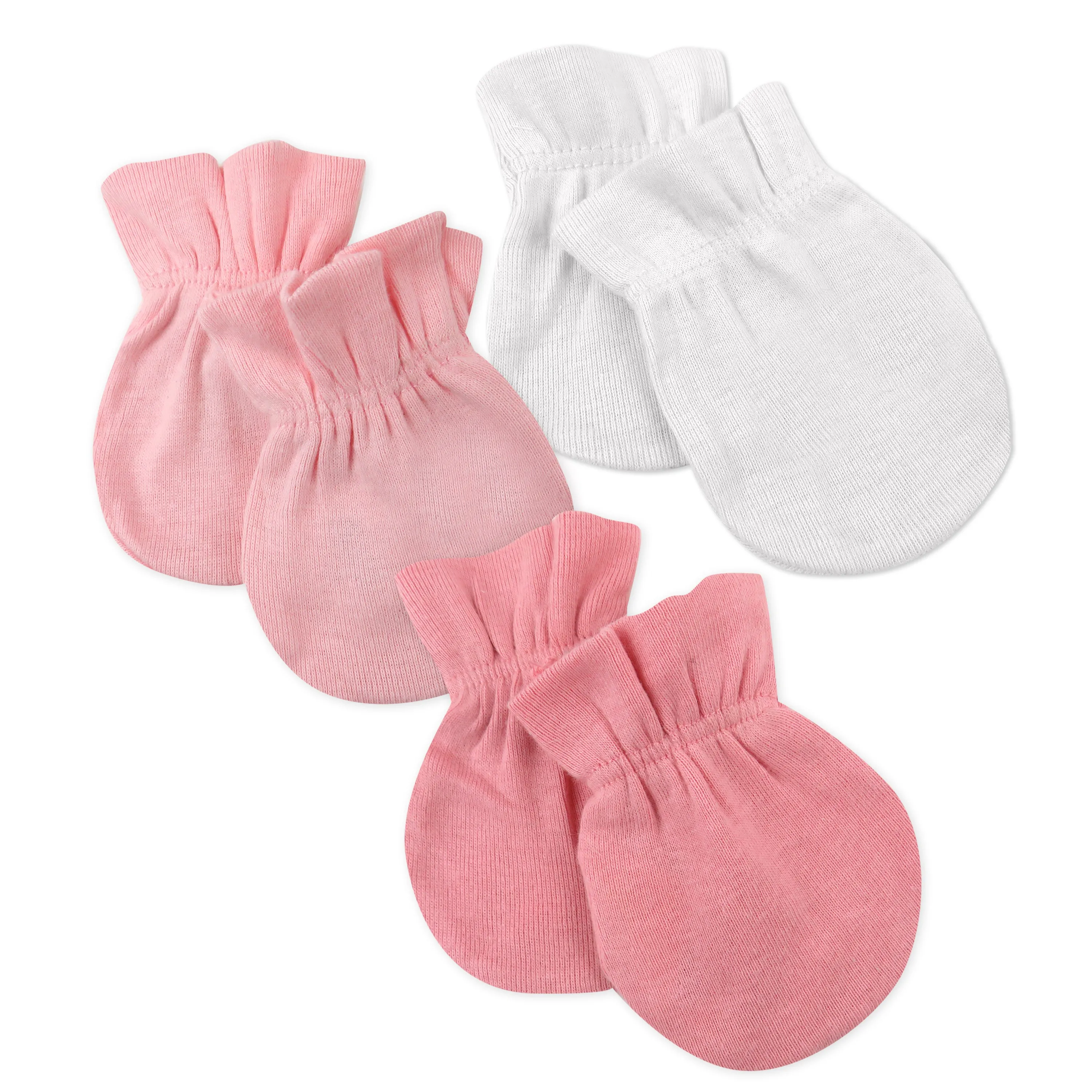 3-Pack Organic Cotton Mitts