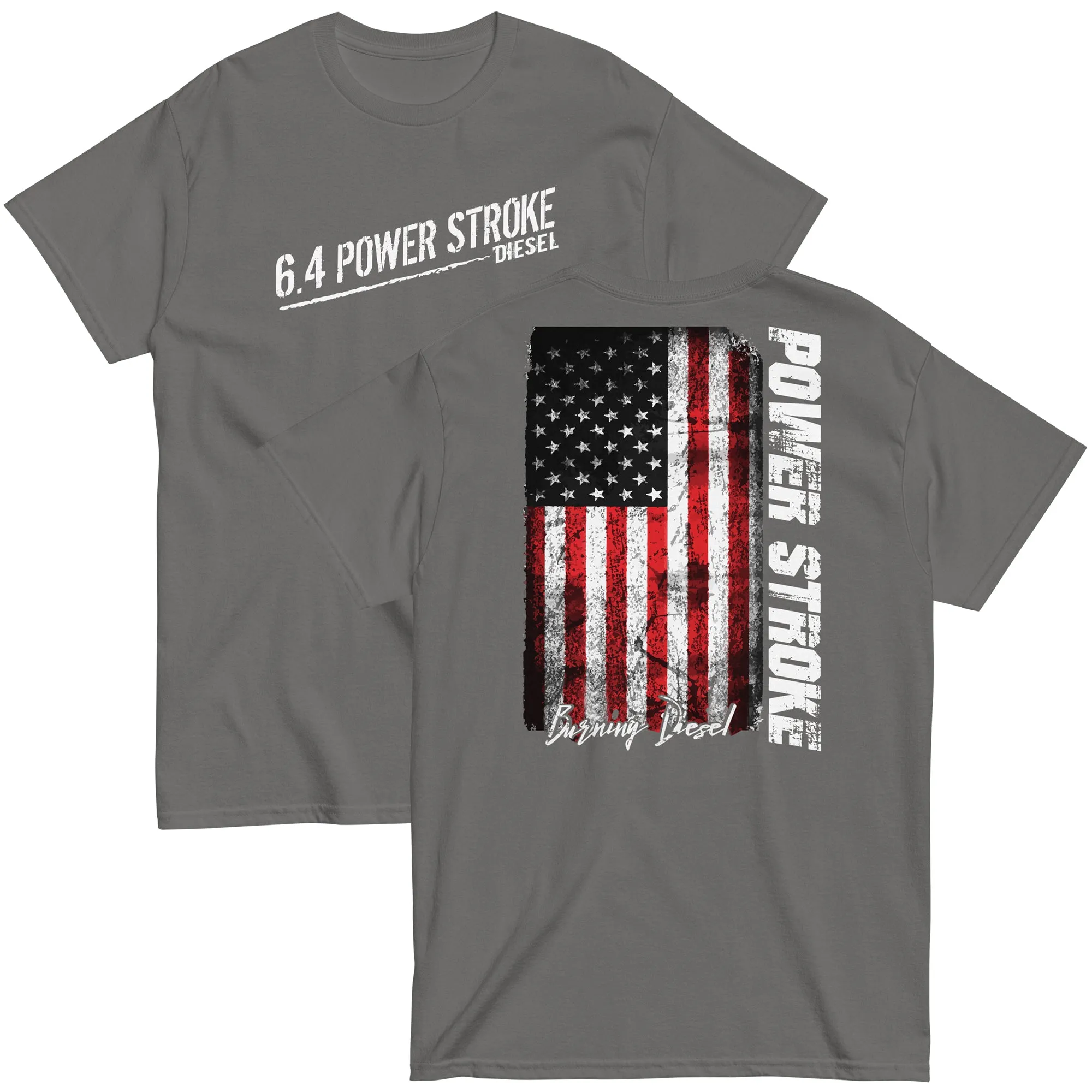 6.4 Power Stroke American Flag T-Shirt