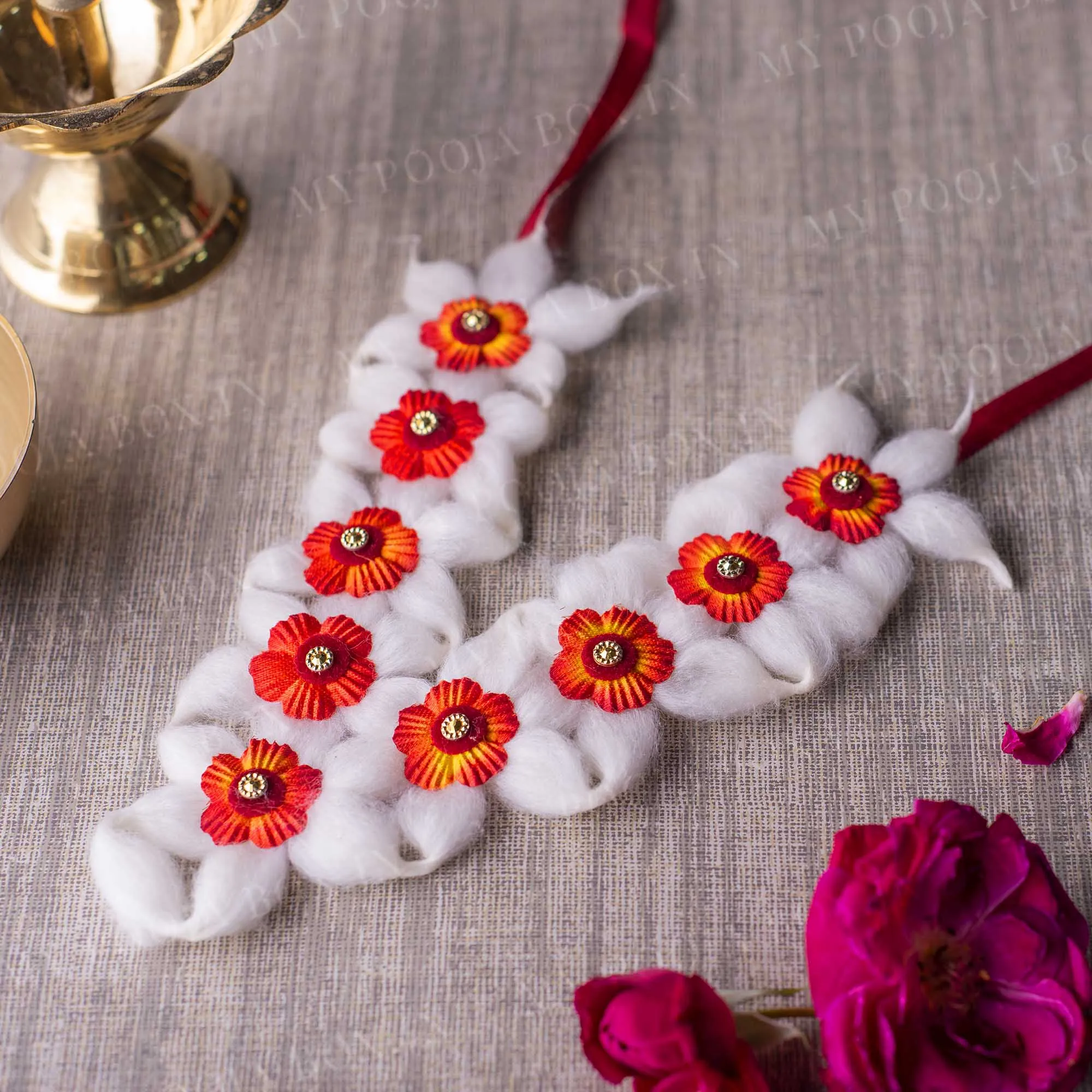 6INCH Organic Cotton Garland/Mala