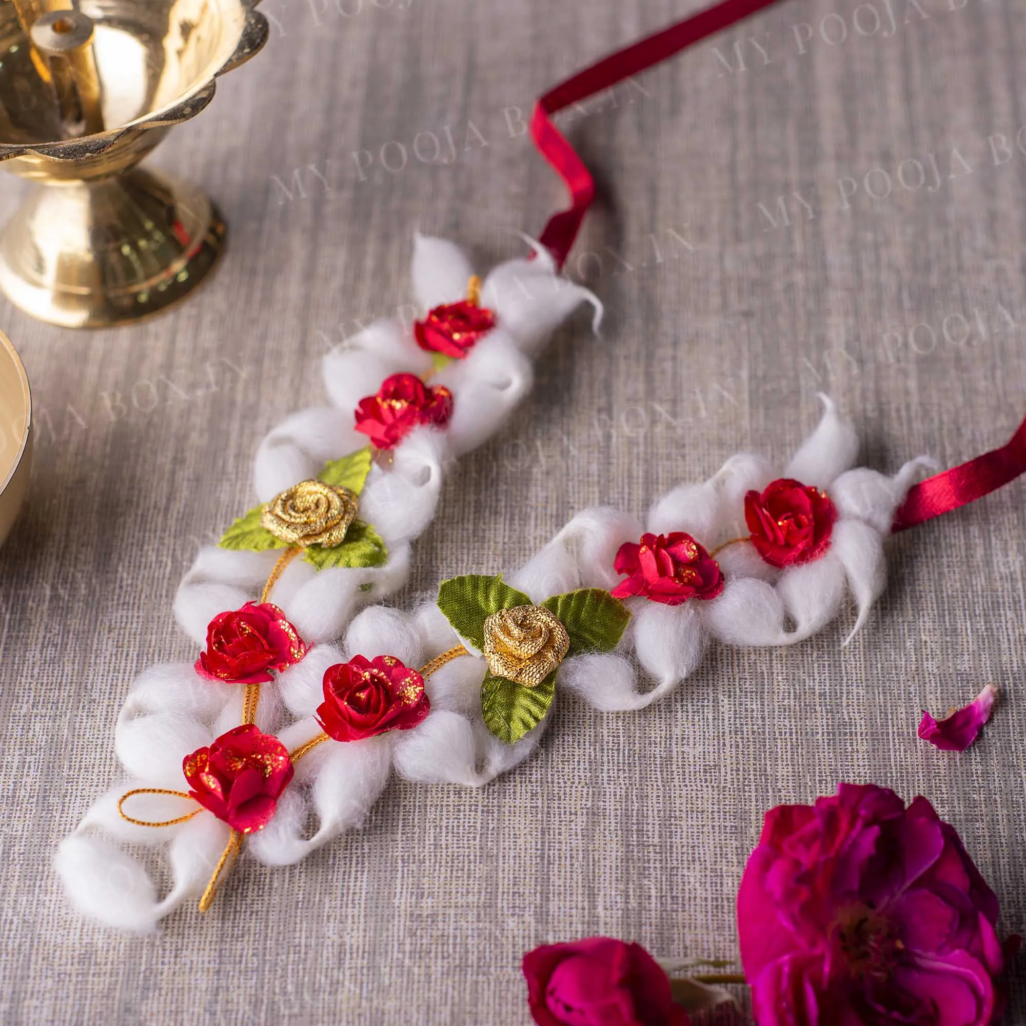 6INCH Organic Cotton Garland/Mala