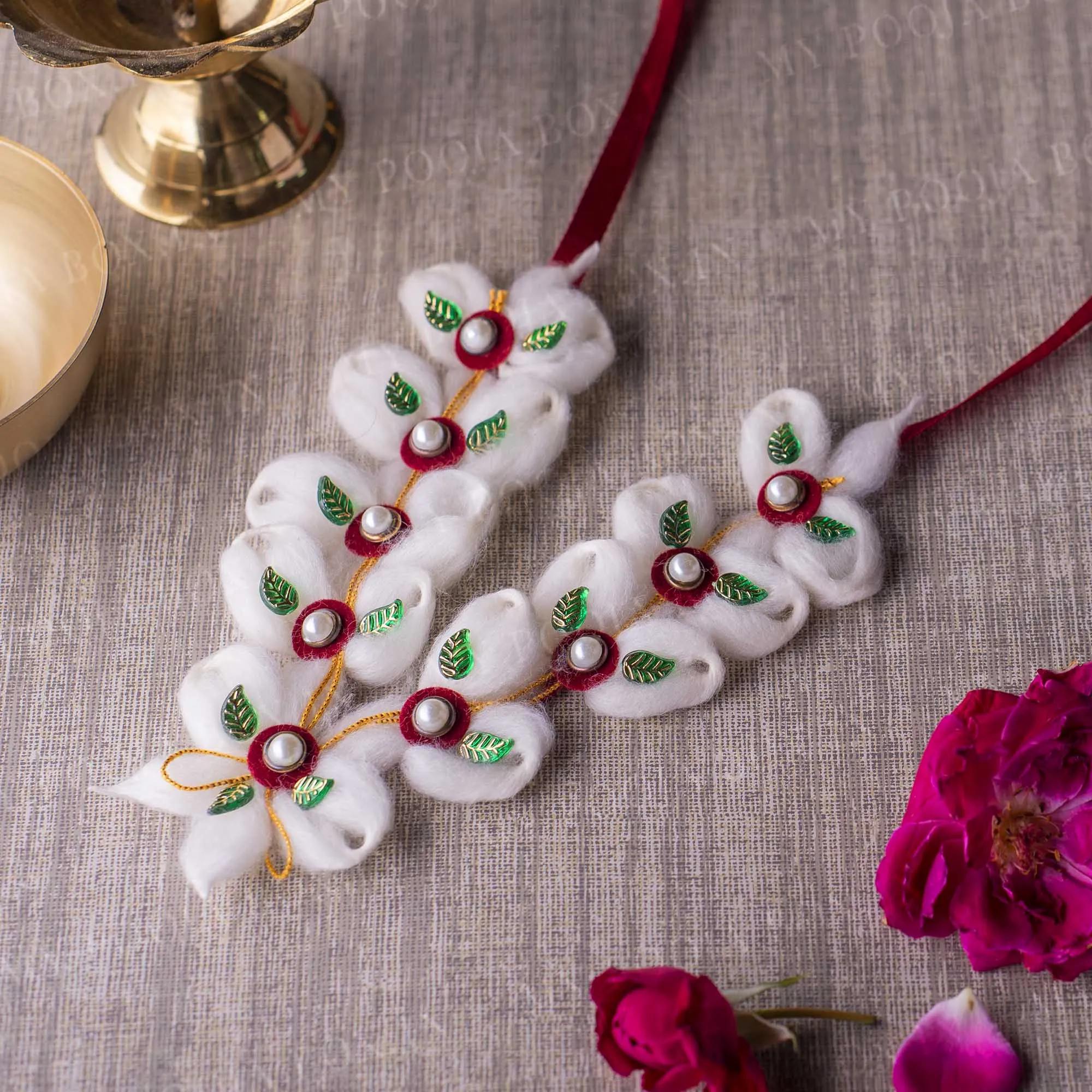 6INCH Organic Cotton Garland/Mala