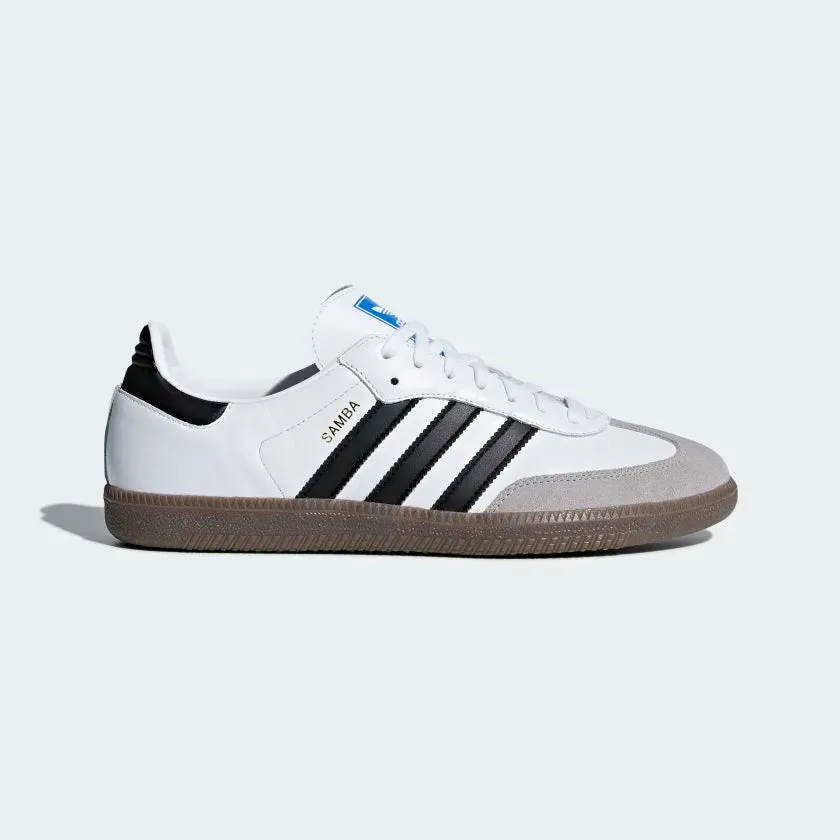 Adidas Men's Samba OG Cloud White / Core Black / Clear Granite