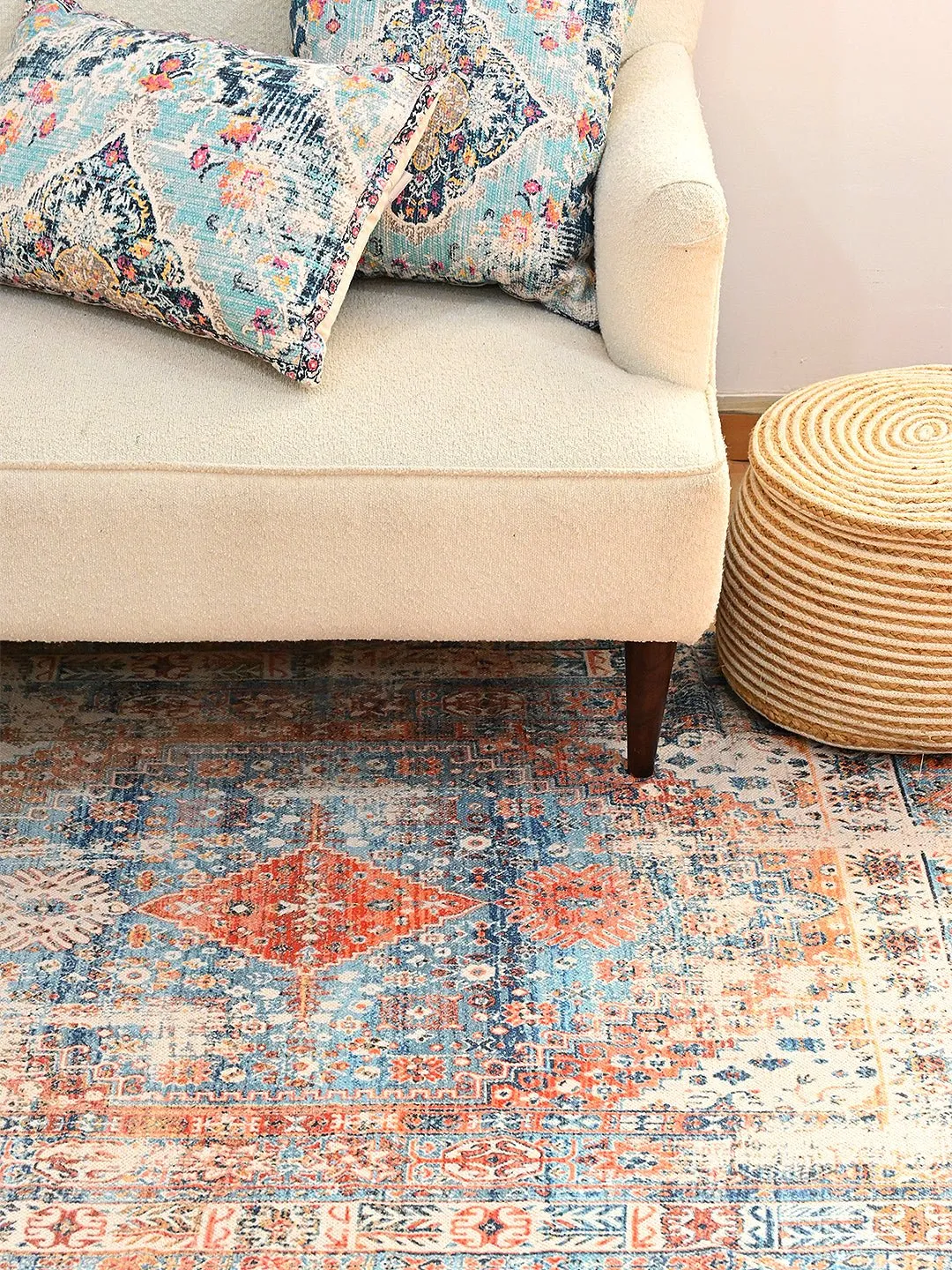 ALVIRA - PRINTED COTTON RUG