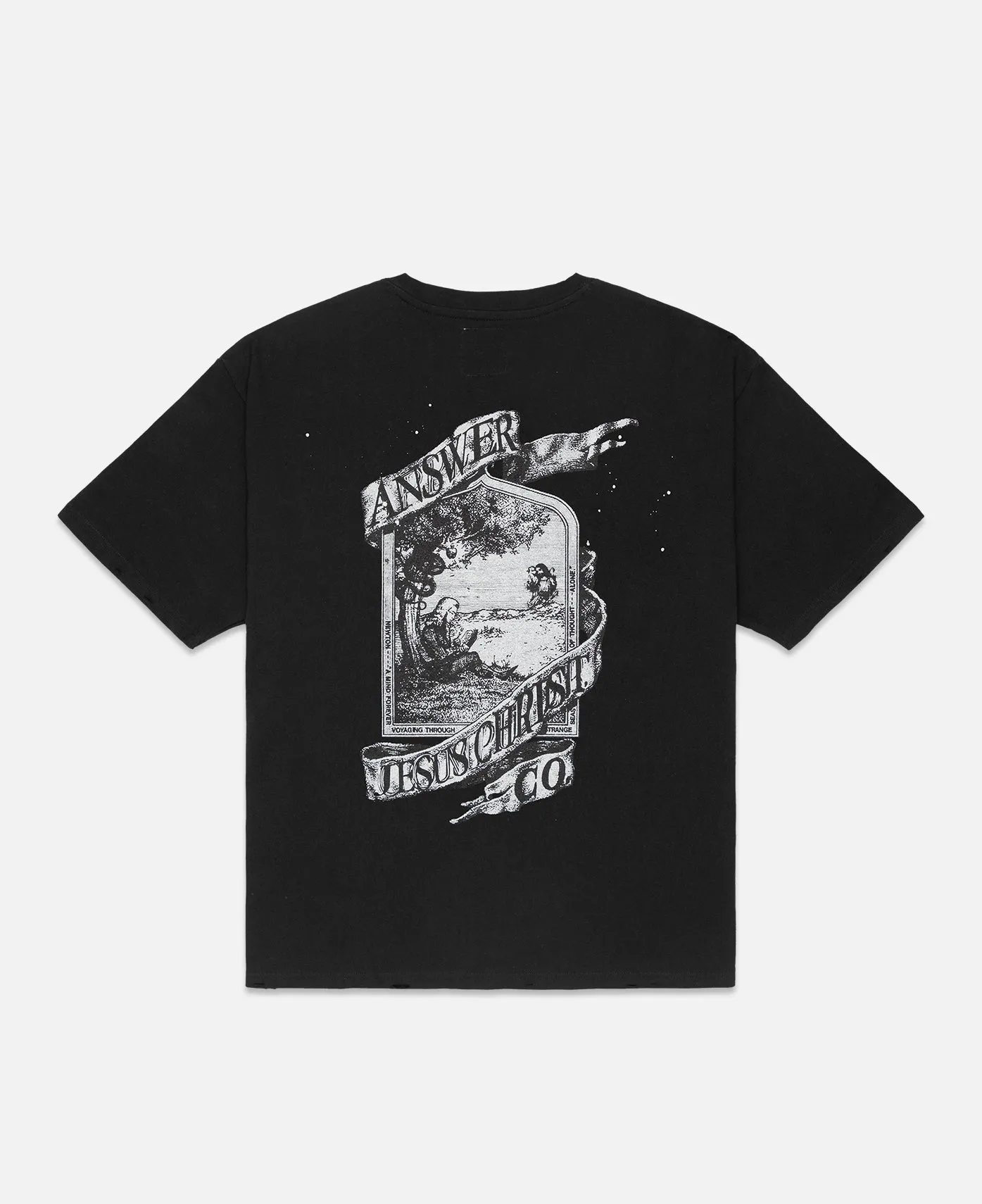 Answer Vintage T-Shirt (Black)