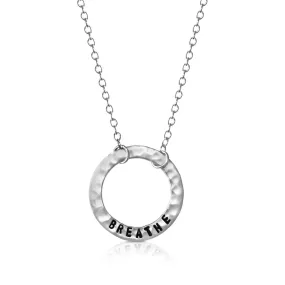 BREATHE Infinity Circle Necklace