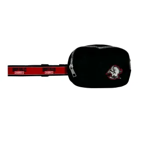 Buffalo Sabres Black & Red Crossbody Bag