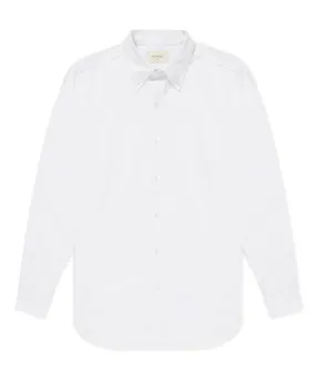 Cotton Button Down Shirt - White