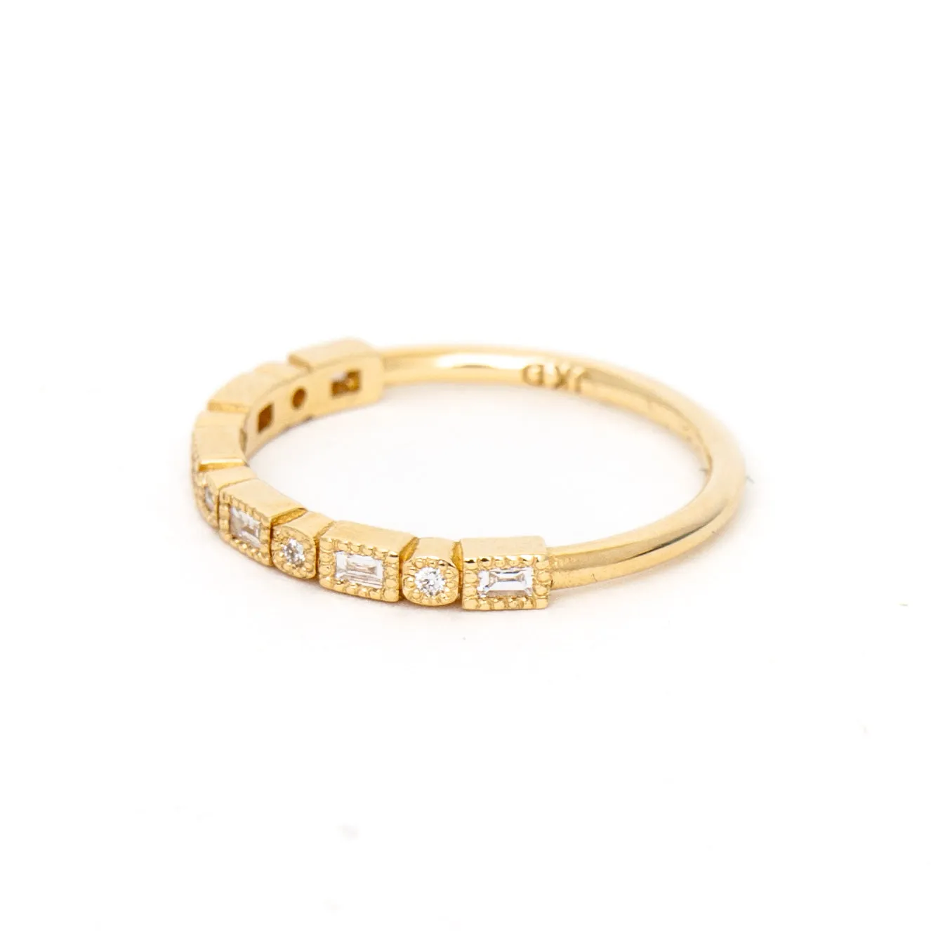 Diamond Fusion Half Eternity Band