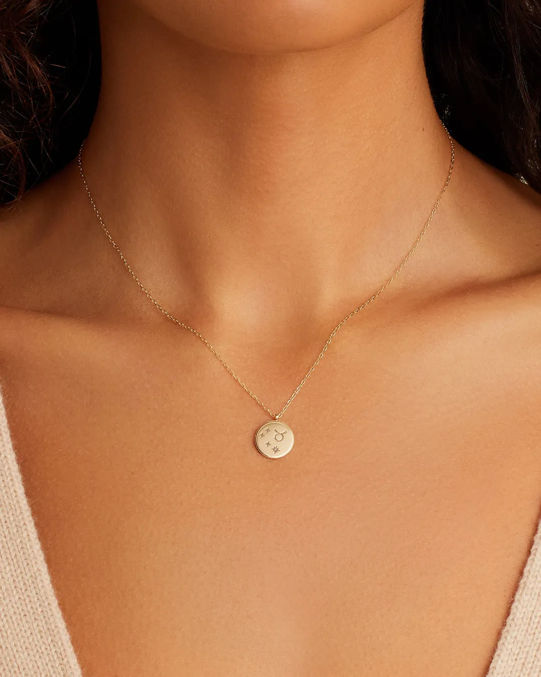 Diamond Zodiac Necklace