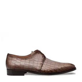 Embossed Croc Derby