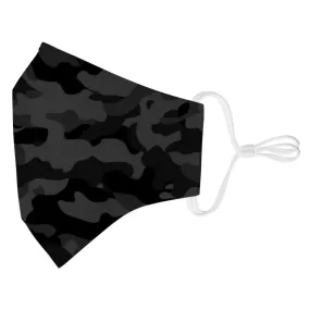 Face Mask Black Camo