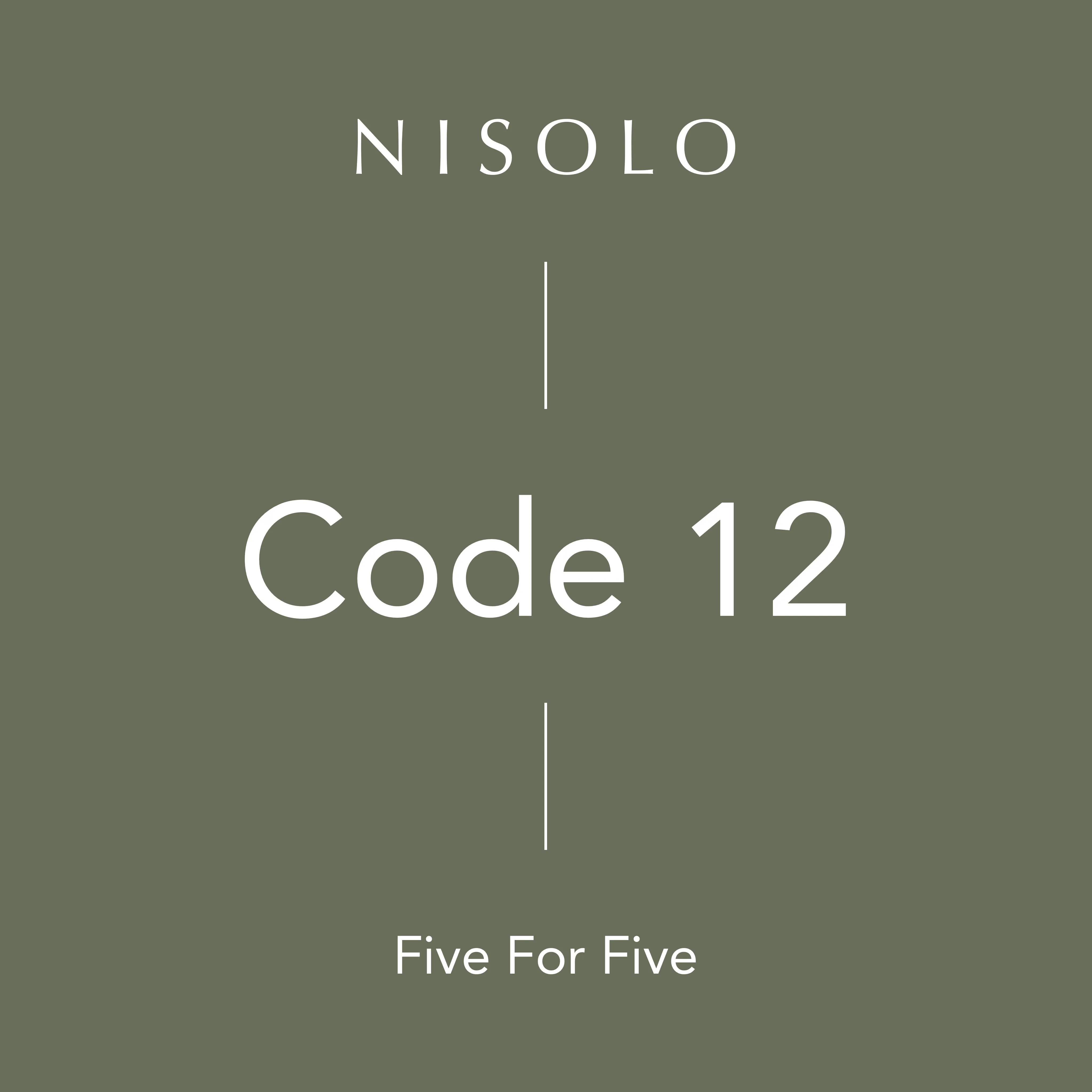 FIVE for FIVE Club: Code 12