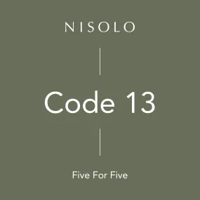 FIVE for FIVE Club: Code 13