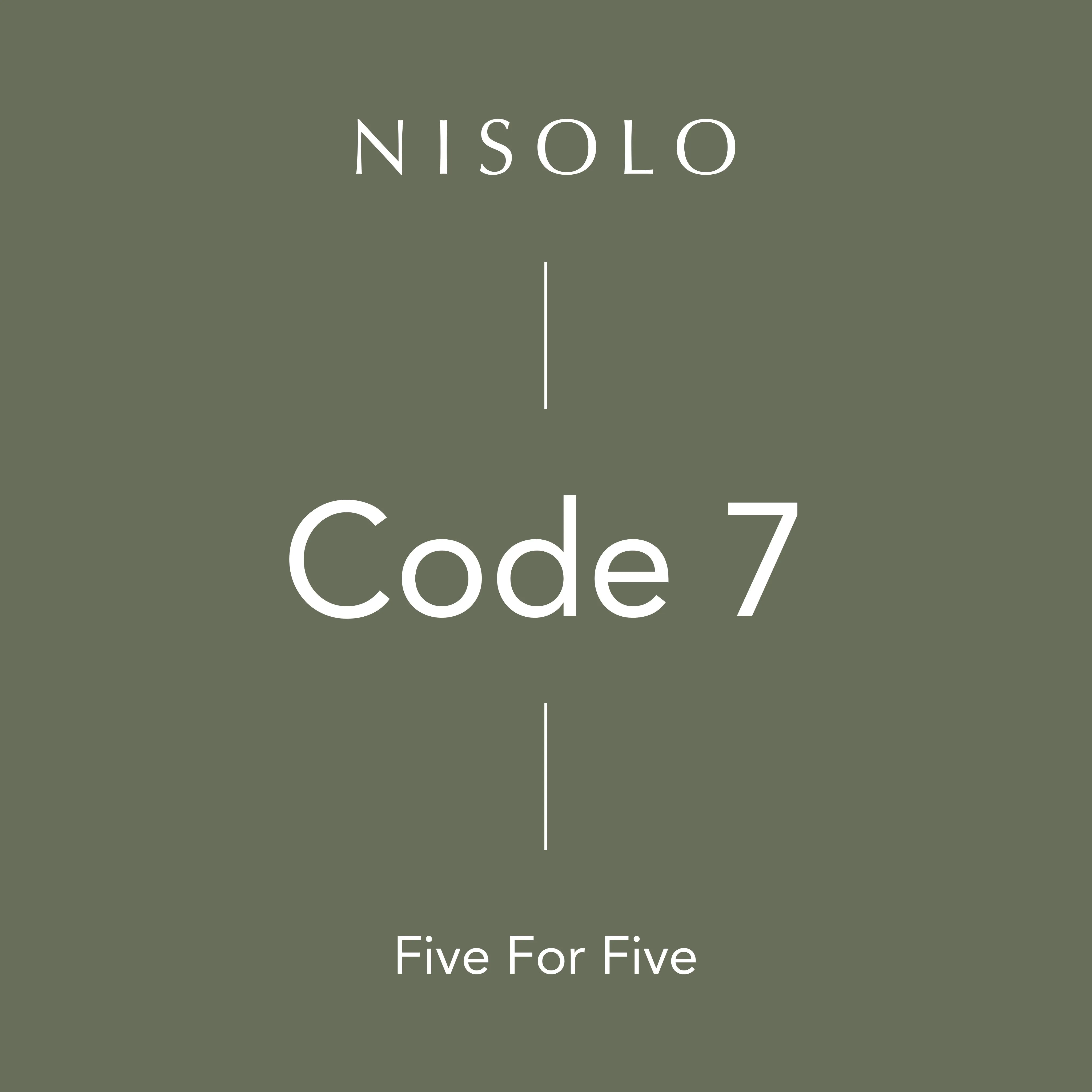 FIVE for FIVE Club: Code 7 Alt