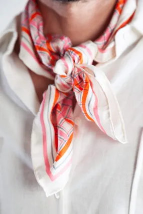 Foulard N°649 in Indian Pink - Moismont