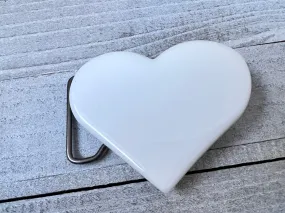 Fused Adjustable Glass Belt Buckle~spread the love