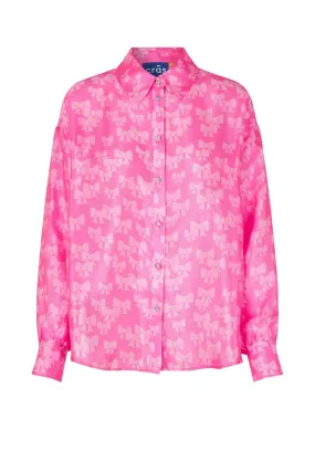 Gina Shirt Bow Pink