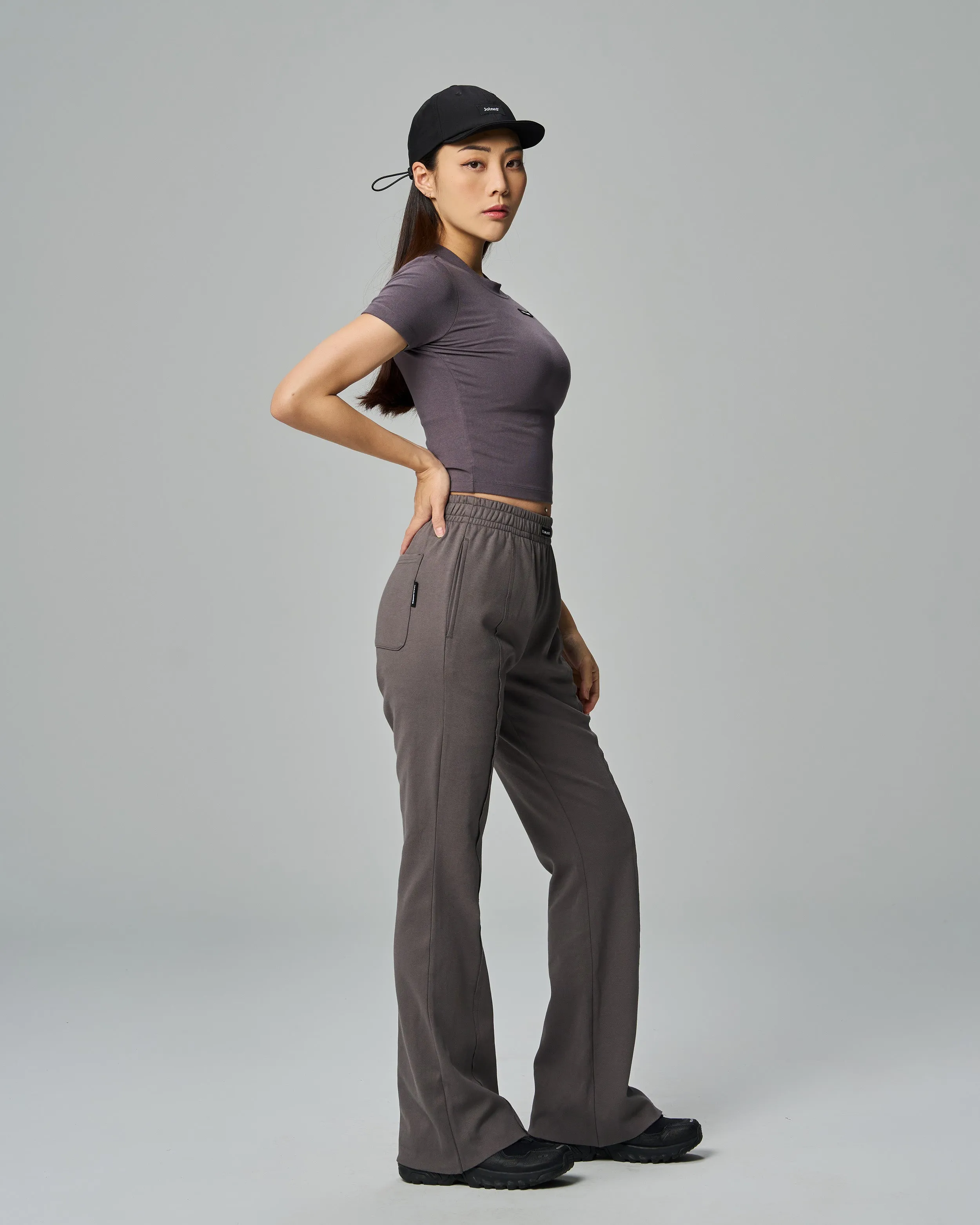 High-Waisted Raw Cut Pant