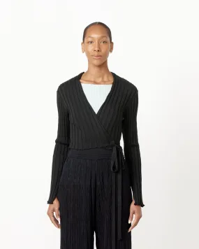 Hoyo Cardigan in Black