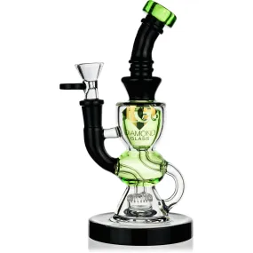 Incycler Rig, by Diamond Glass (free banger included)