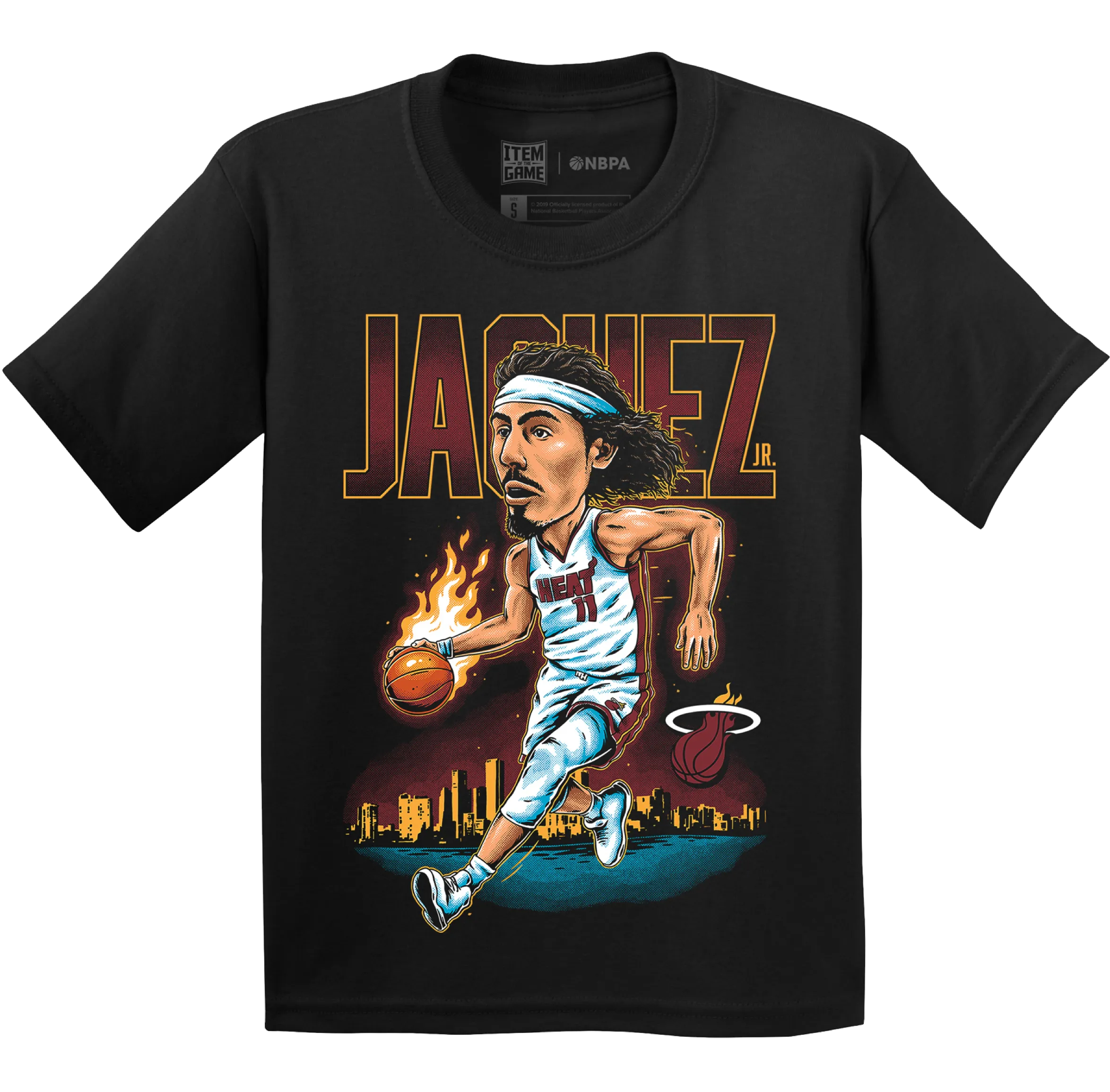 Jaime Jaquez Jr. Miami HEAT City View Youth Tee