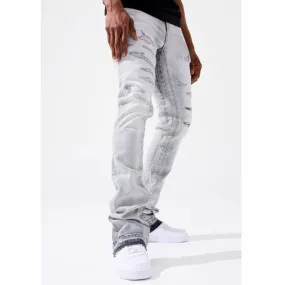 Jordan Craig Theo Stacked Lansing Denim Jean (Arctic Grey) JRF1097