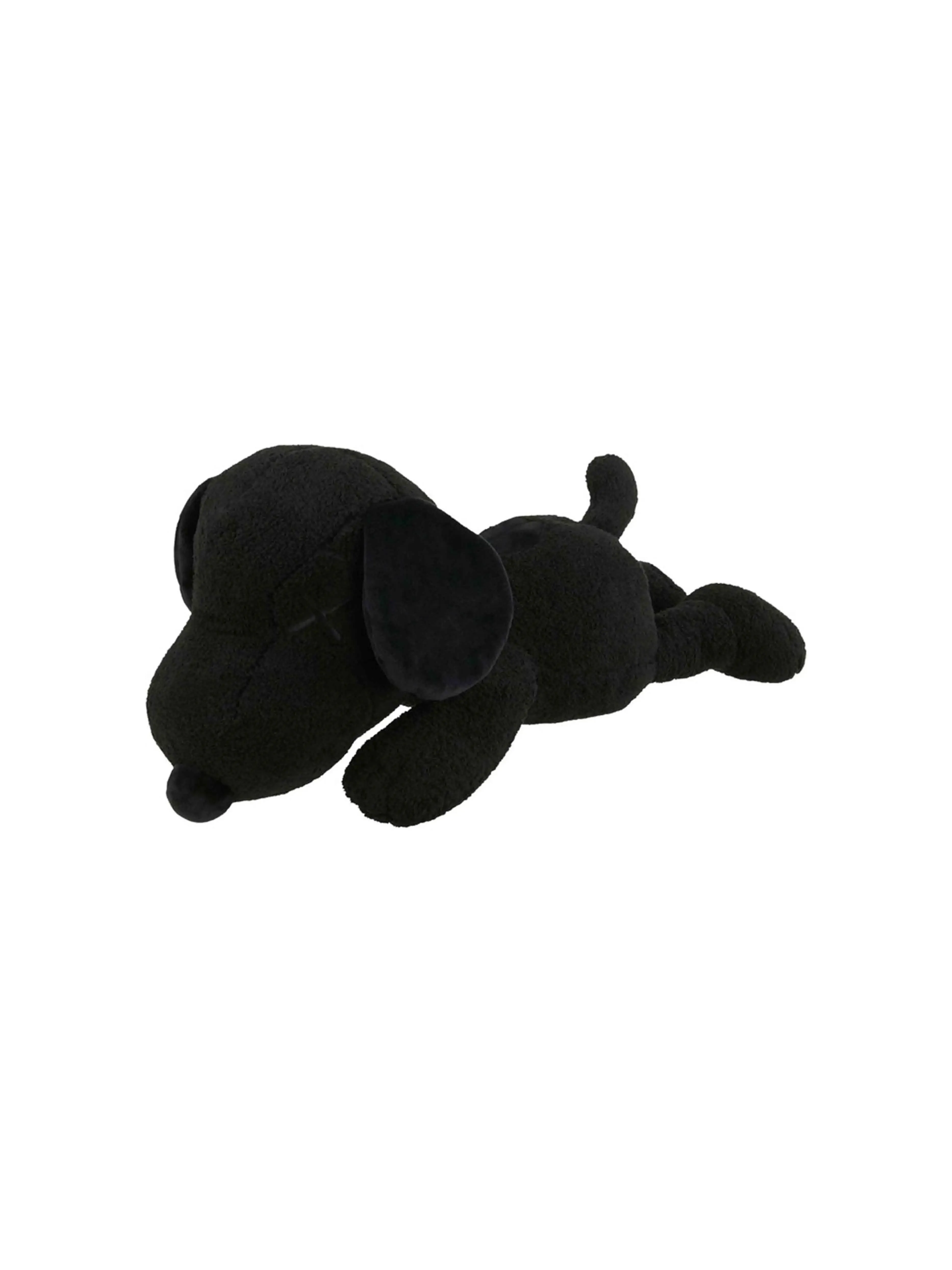 KAWS x Uniqlo x Peanuts Snoopy Plush Large Black