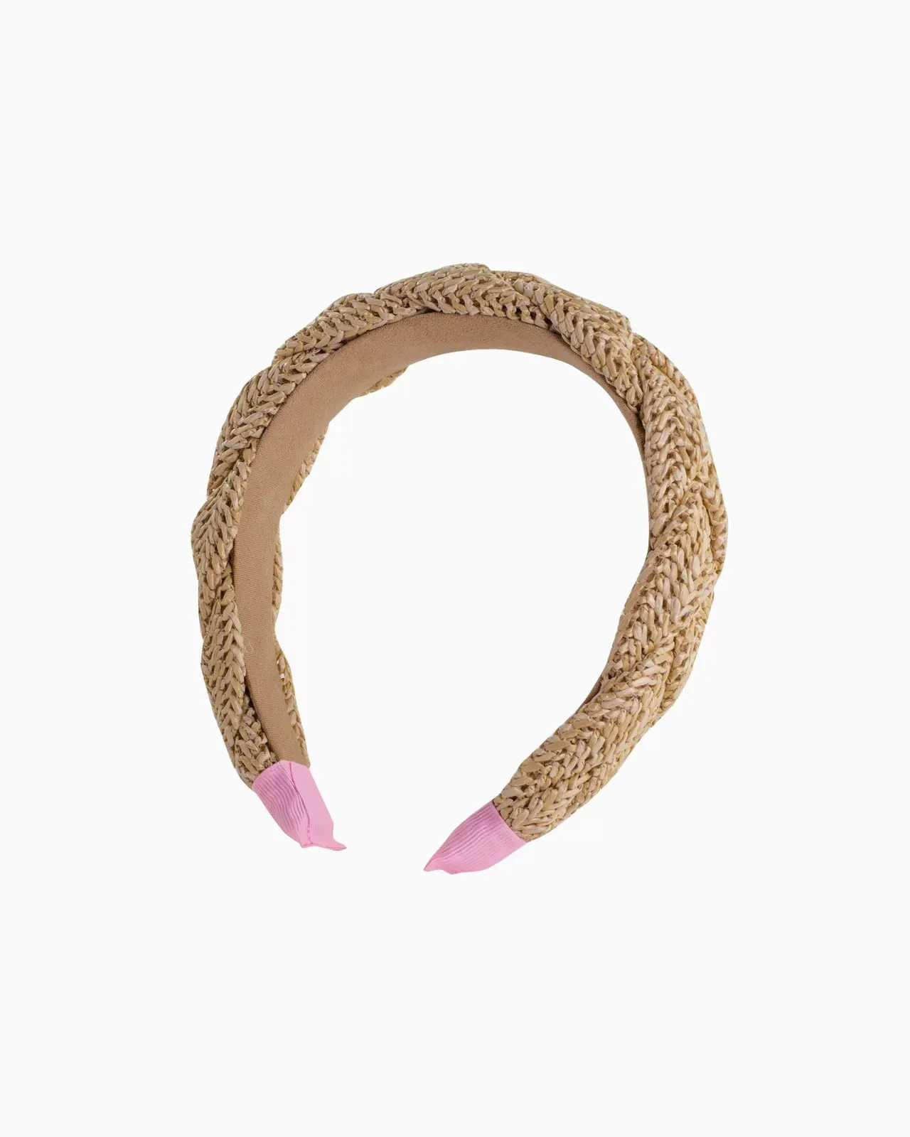 Lilly Pulitzer Natural Braided Raffia Headband