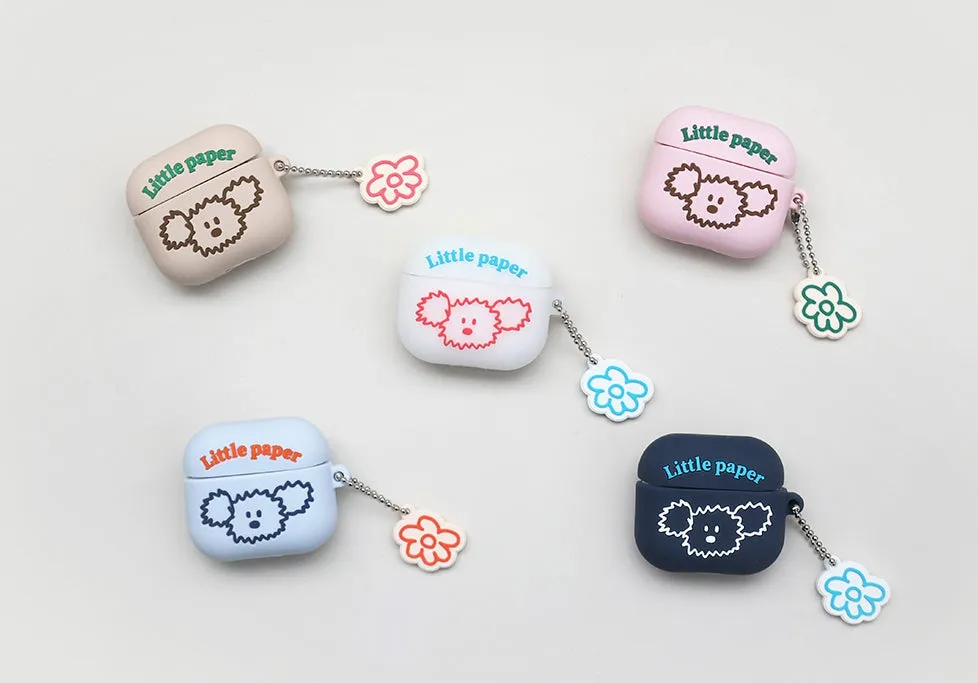 Little Peper Cute Dogs Characters Airpod3 Cases Headset Headphone Accessories Silicone Keyring Accessory Protect Apple Charger