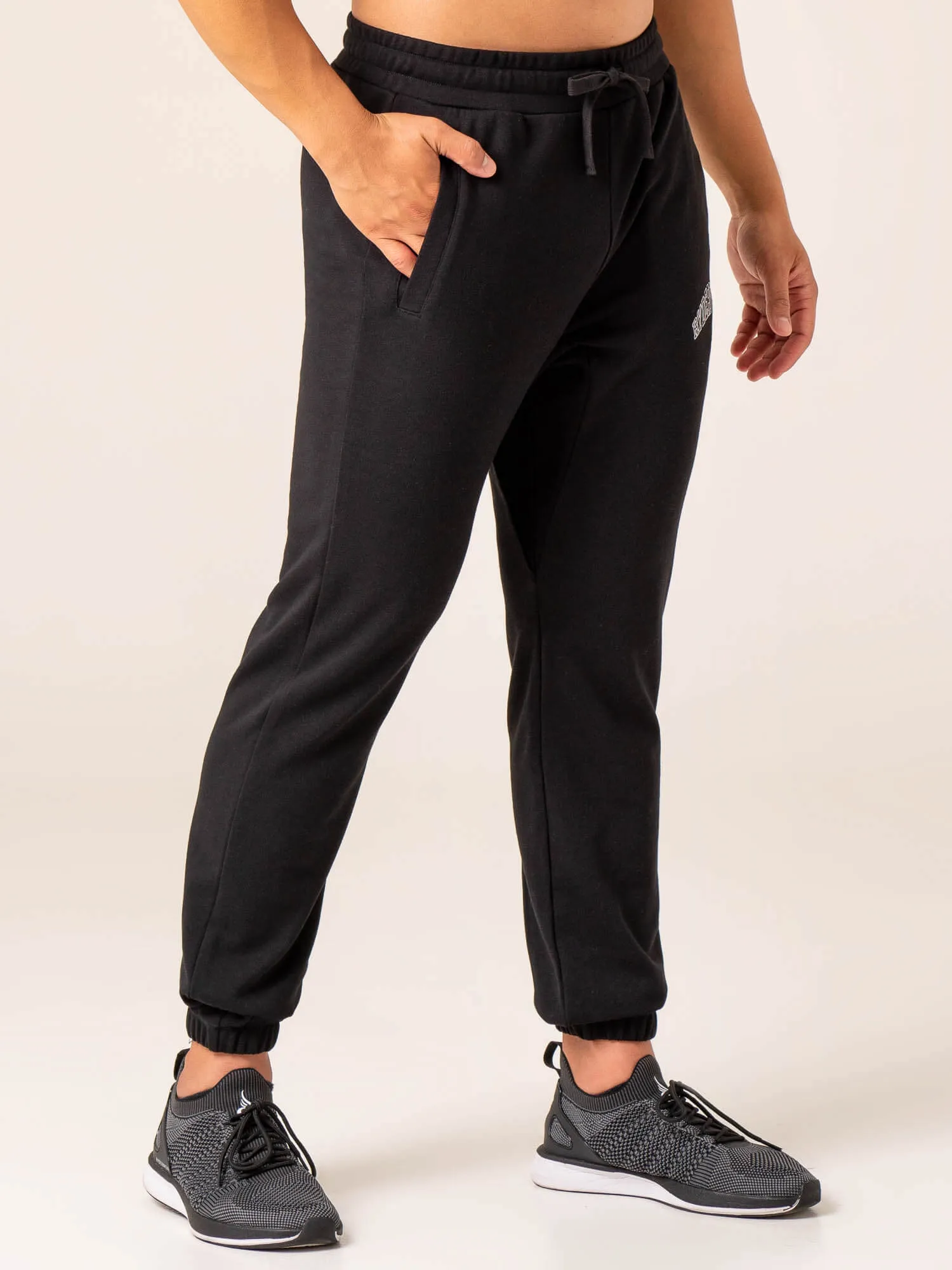 Men's Collegiate Track Pant - Black