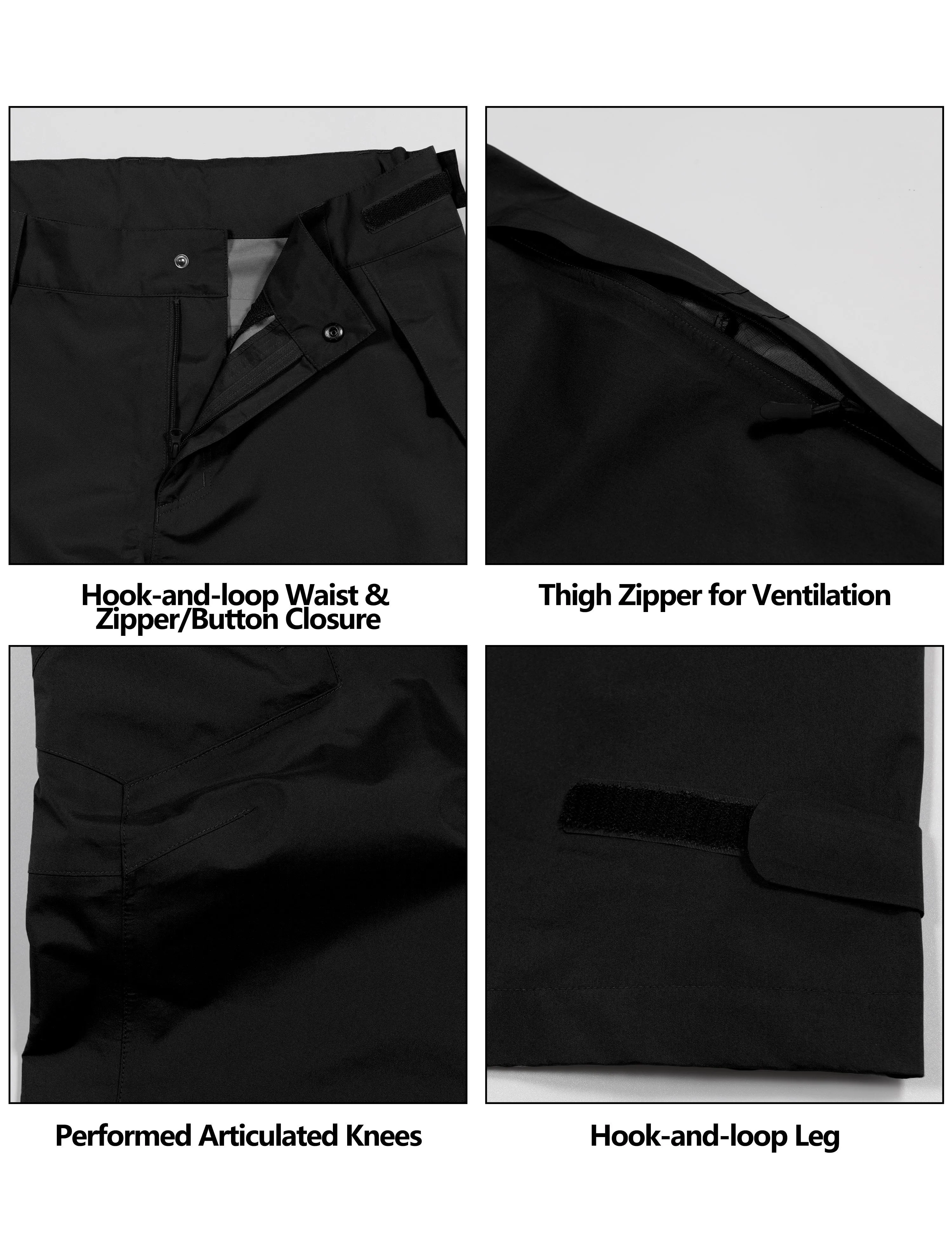 Men's High-performance Breathable Waterproof Rain Pants