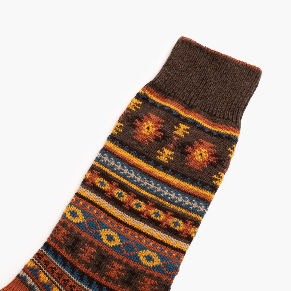 Men's Sodello Southern Sun Sock | Umber