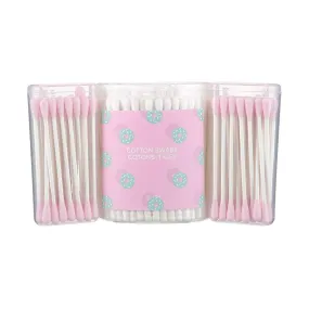 Miniso Cotton Swabs - Pink Colour (300Pcs)