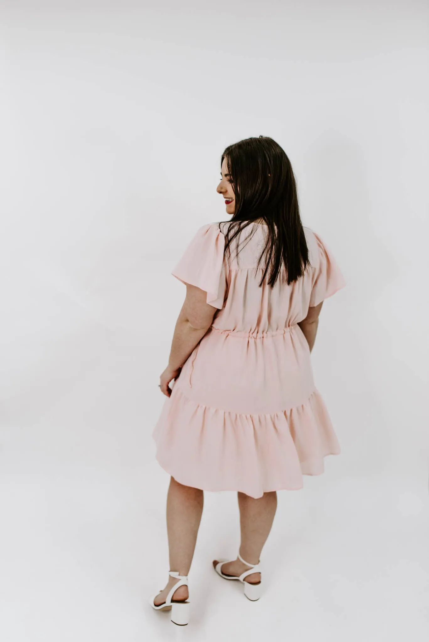 My Time Ruffle Tiered Mini Dress