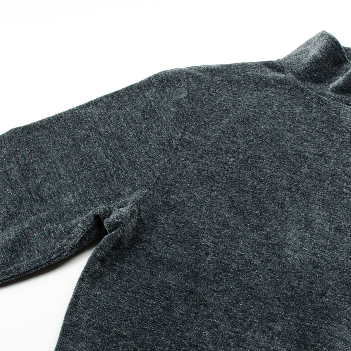 Our Legacy SPLASH - Turtleneck - Grey Melange Velour