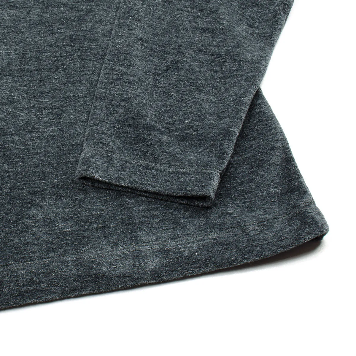 Our Legacy SPLASH - Turtleneck - Grey Melange Velour