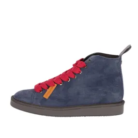 Polacchini Donna Panchic P01 Suede Blu