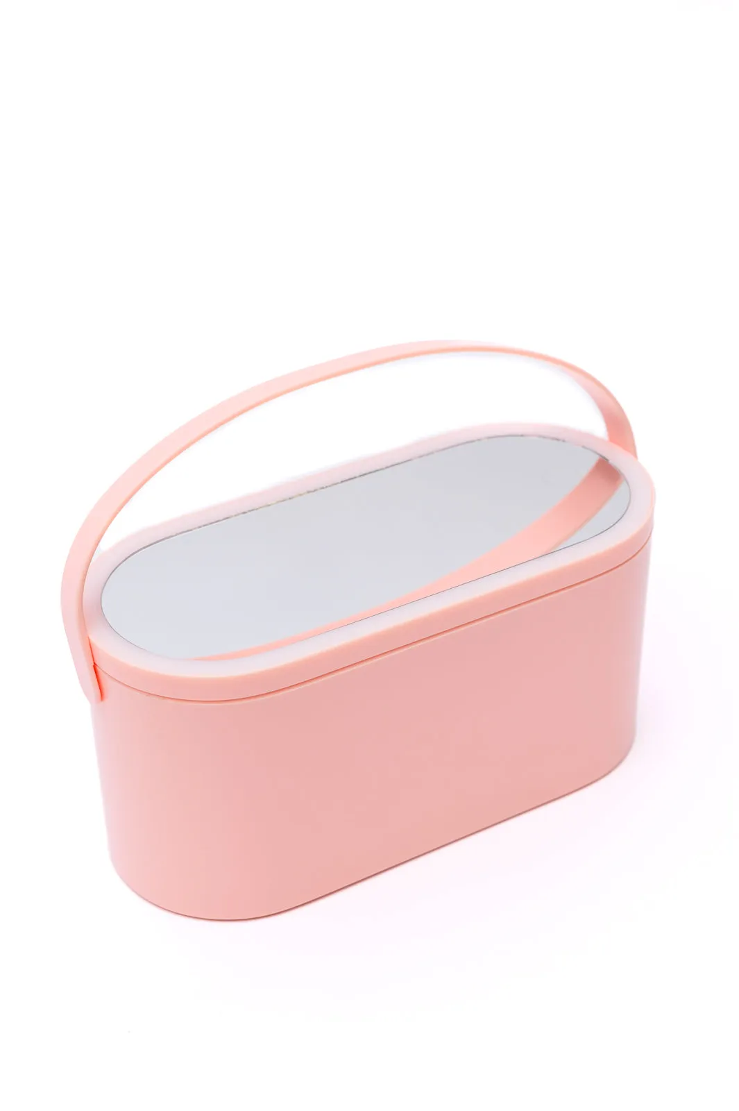 Portable Beauty Storage With LED Mirror - 2/15