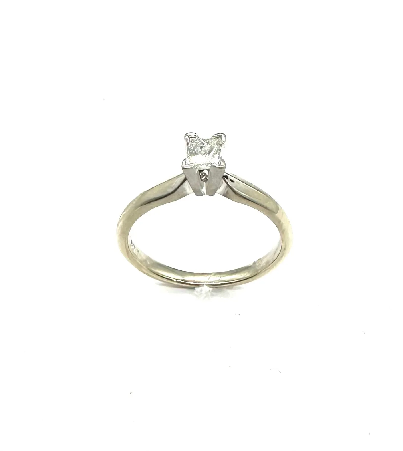 Princess Cut 30 PTW Diamond Ring