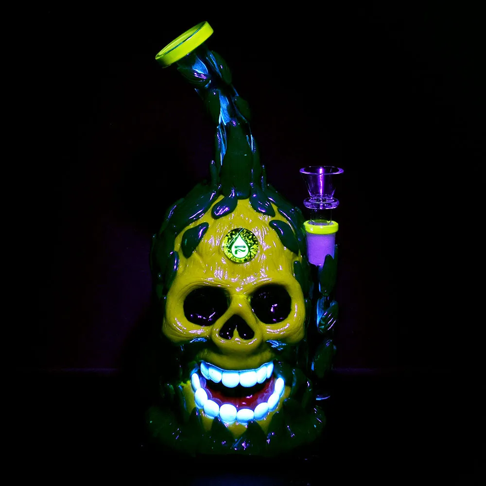 Pulsar Skull Pineapple Water Pipe