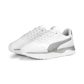 Puma women's sneakers shoe R78 Voyage Space Metallics 391130 02 white-silver