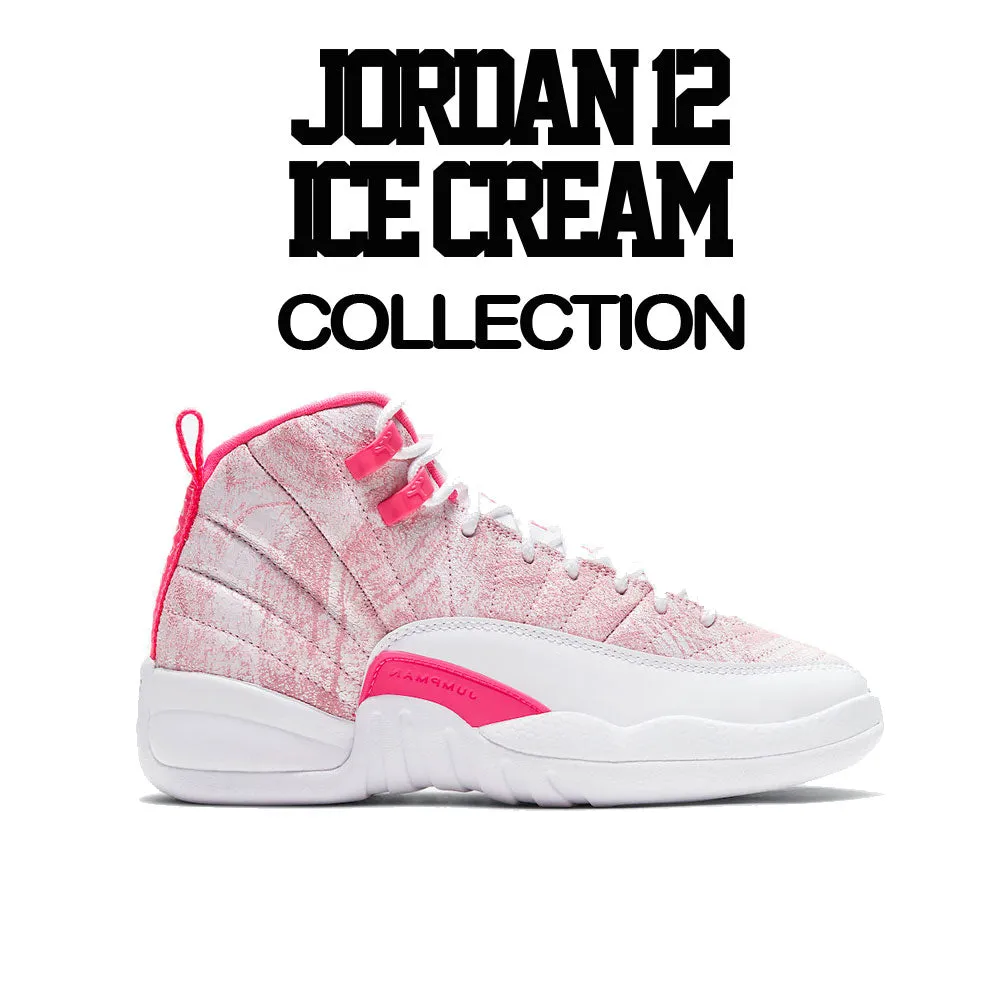 Retro 12 Ice Cream Shirt - Finesse - Pink