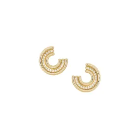 Revival Midi Studs Diamond