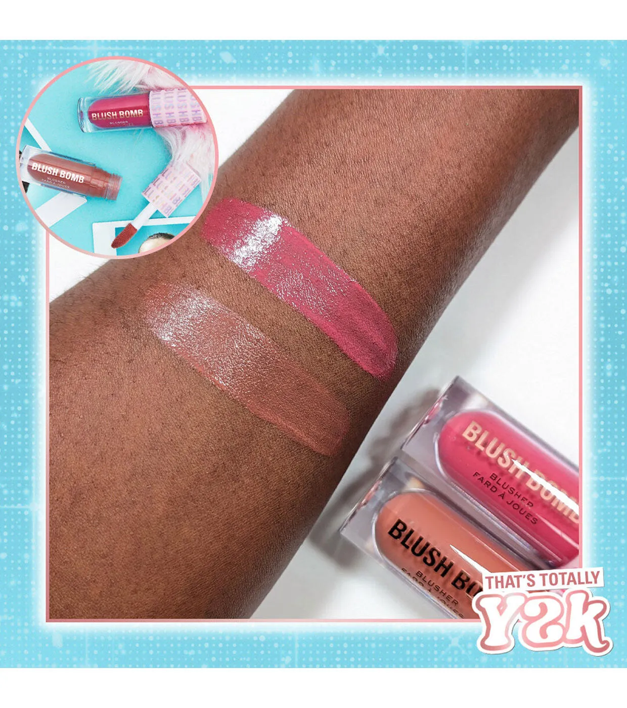 Revolution - *Y2K Baby* - Colorete líquido Blush Bomb - That's Cute Pink